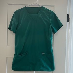 Green Cherokee scrub set